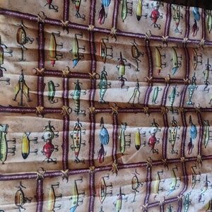 Fishing Enthusiast Shower Curtain